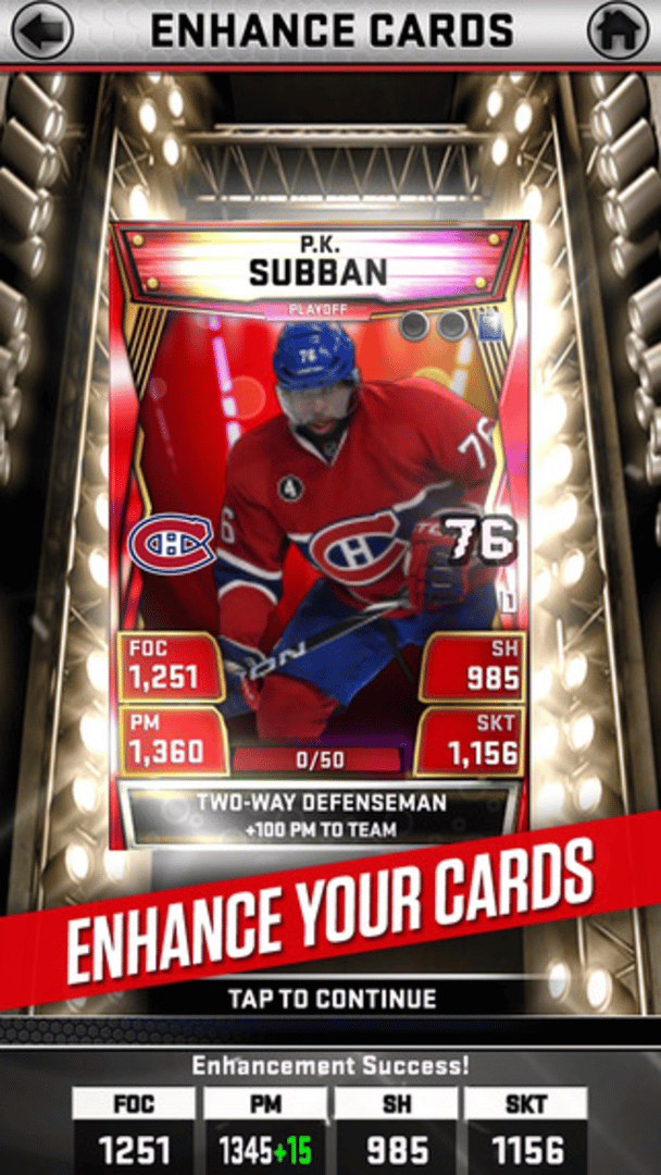 NHL Supercard screenshot