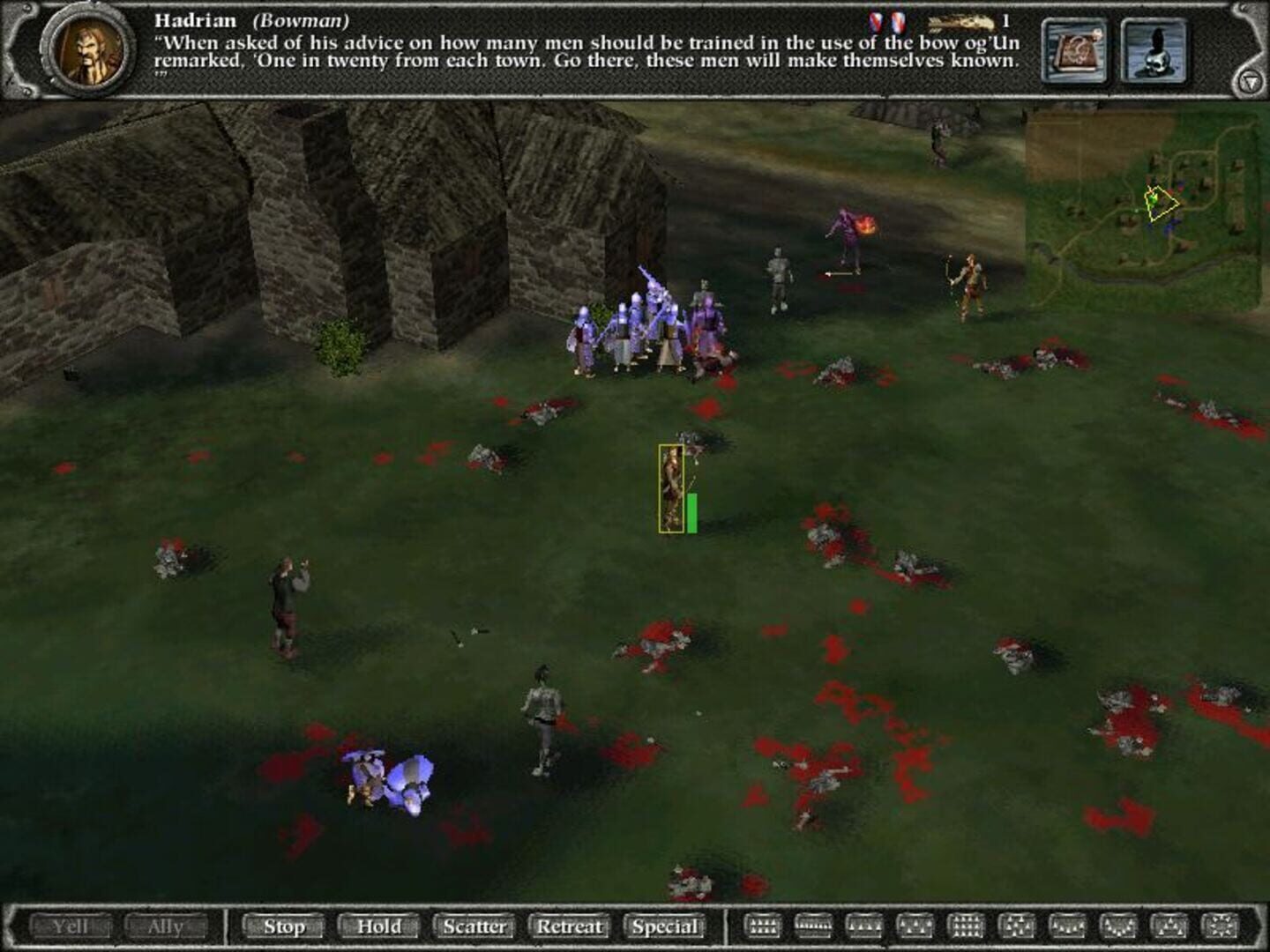 Captura de pantalla - Myth II: Soulblighter