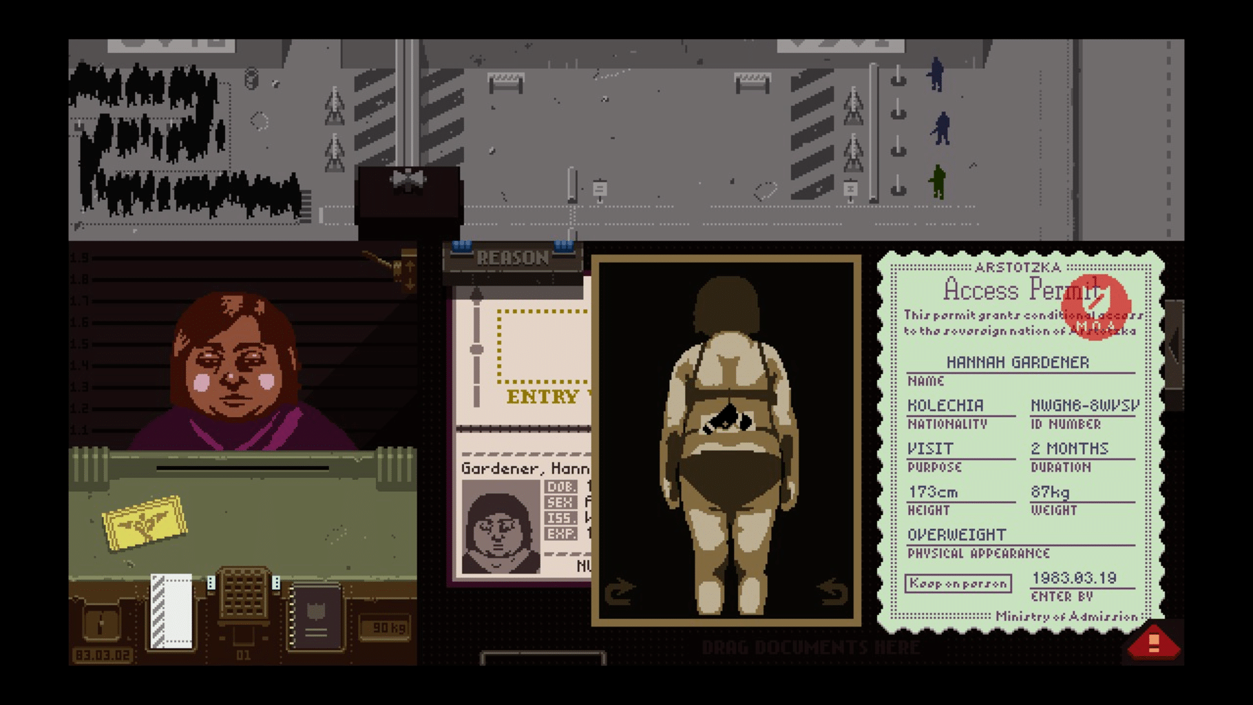 Papers, Please screenshot