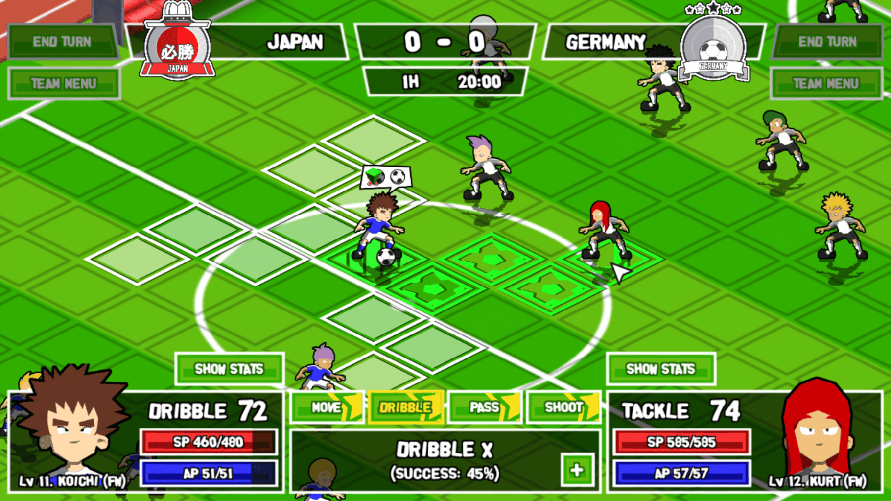 Ganbare! Super Strikers screenshot