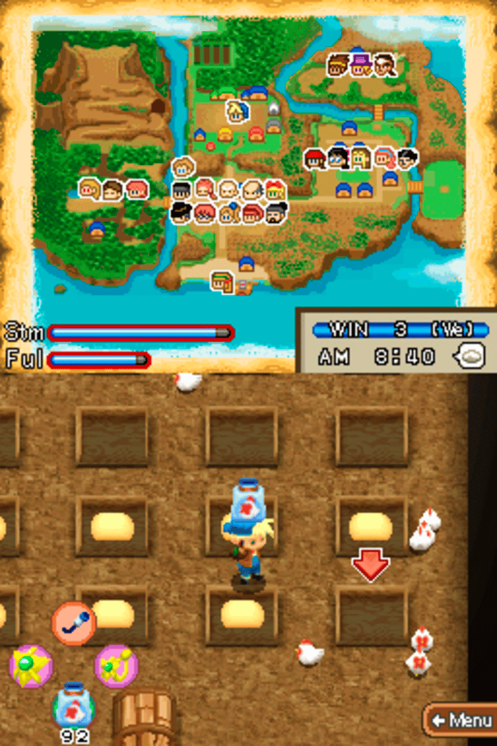 Harvest Moon DS: Island of Happiness screenshot