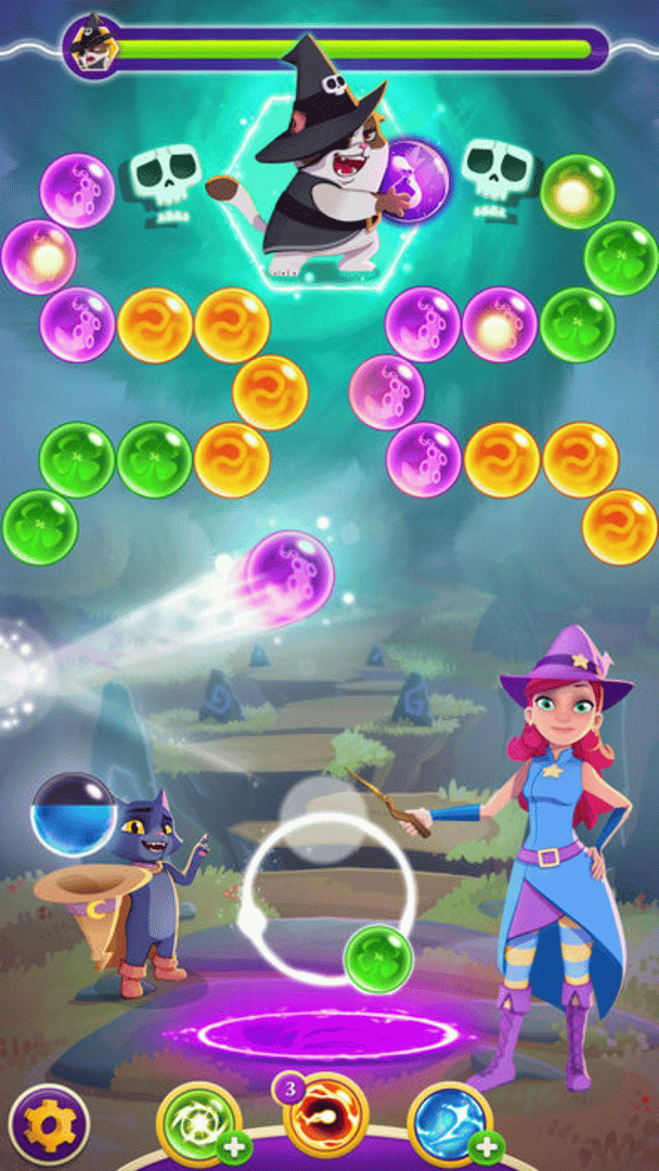 Bubble Witch 3 Saga screenshot