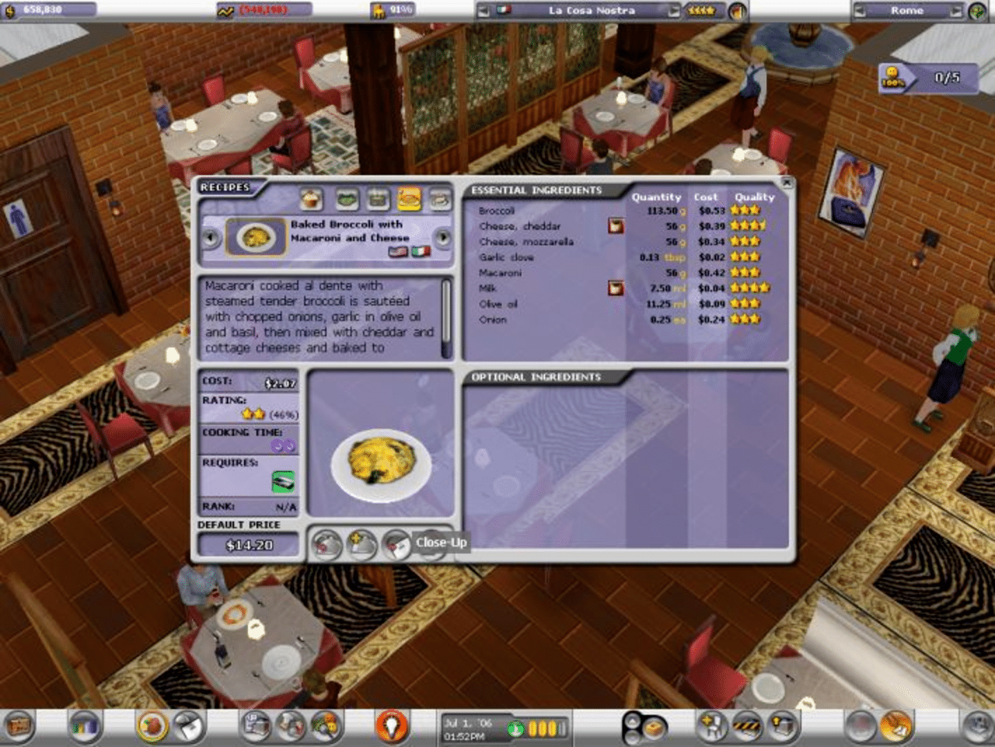 Restaurant Empire screenshot