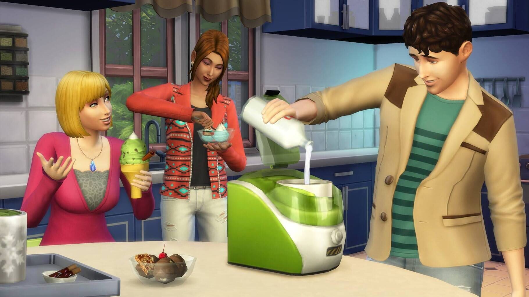 Captura de pantalla - The Sims 4: Cool Kitchen Stuff