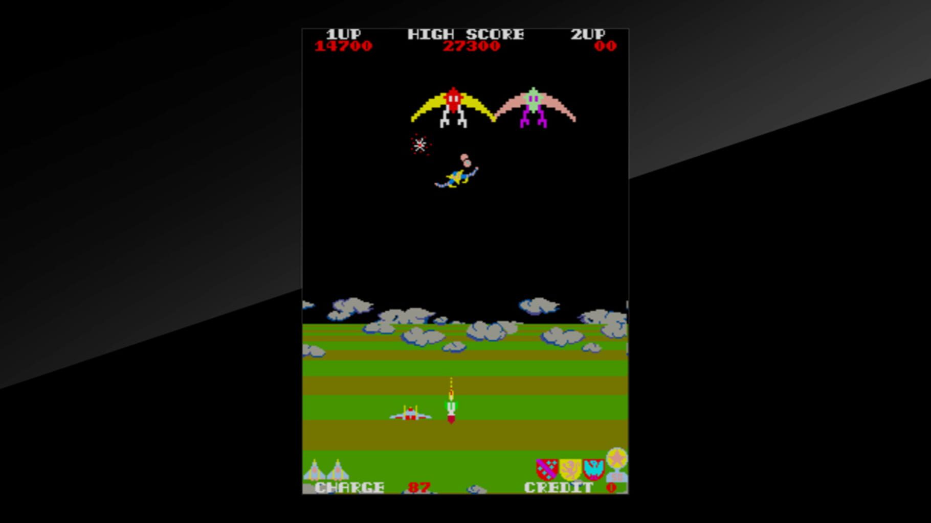 Arcade Archives: Exerion screenshot