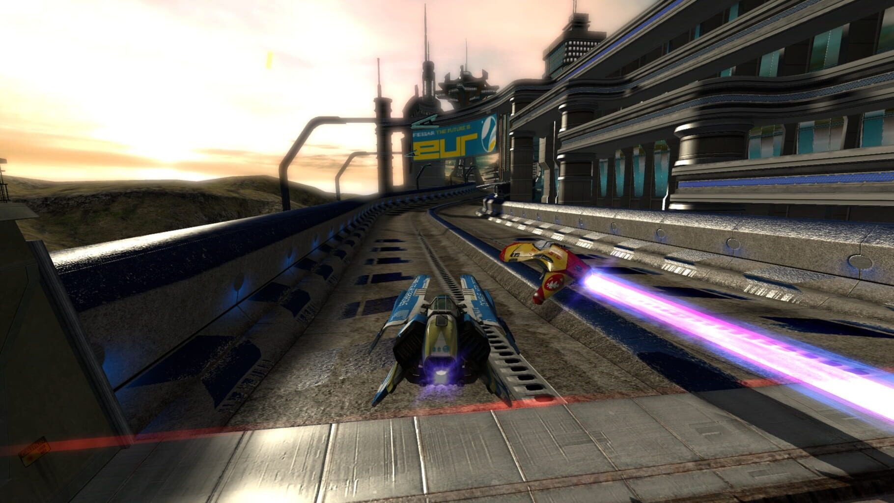 Captura de pantalla - WipEout HD: Fury