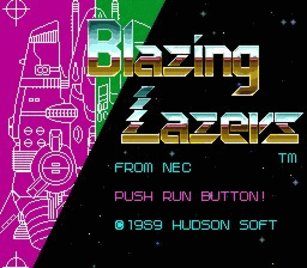 Blazing Lazers screenshot