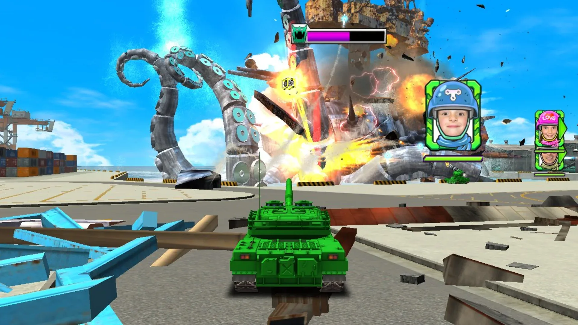 Captura de pantalla - Tank! Tank! Tank!
