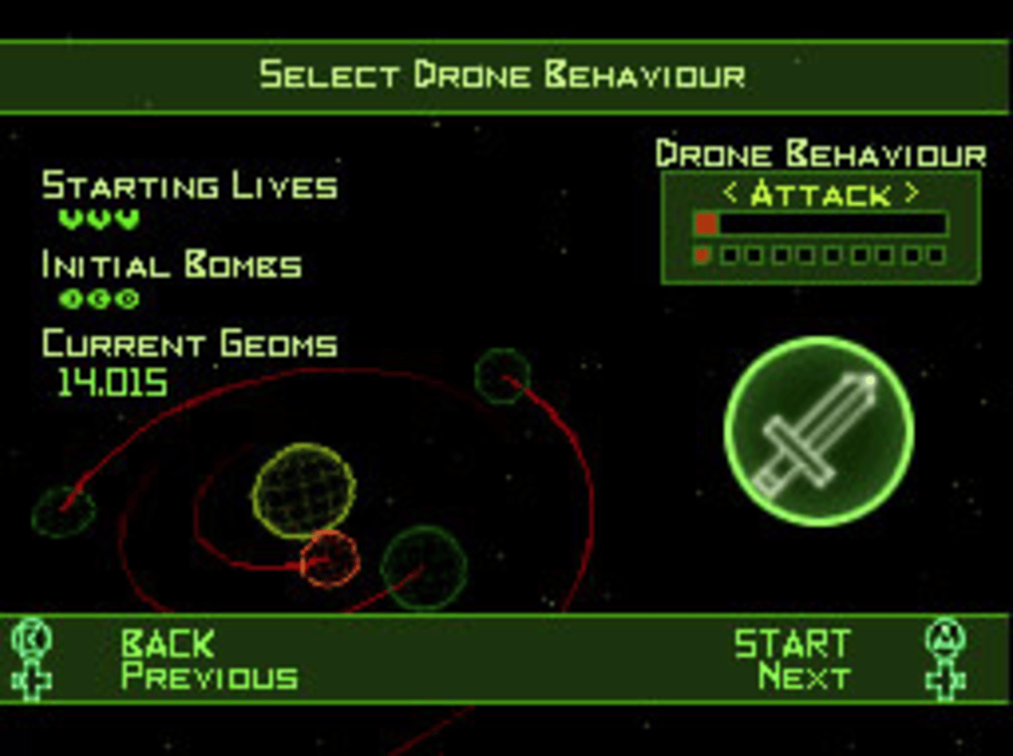 Geometry Wars: Galaxies screenshot