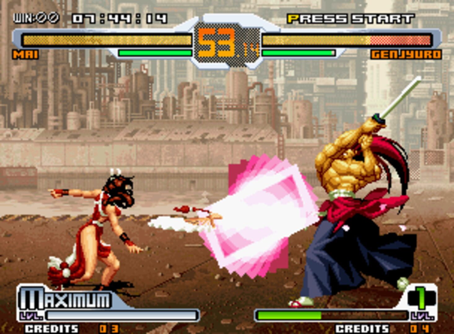 Captura de pantalla - SNK vs. Capcom: SVC Chaos