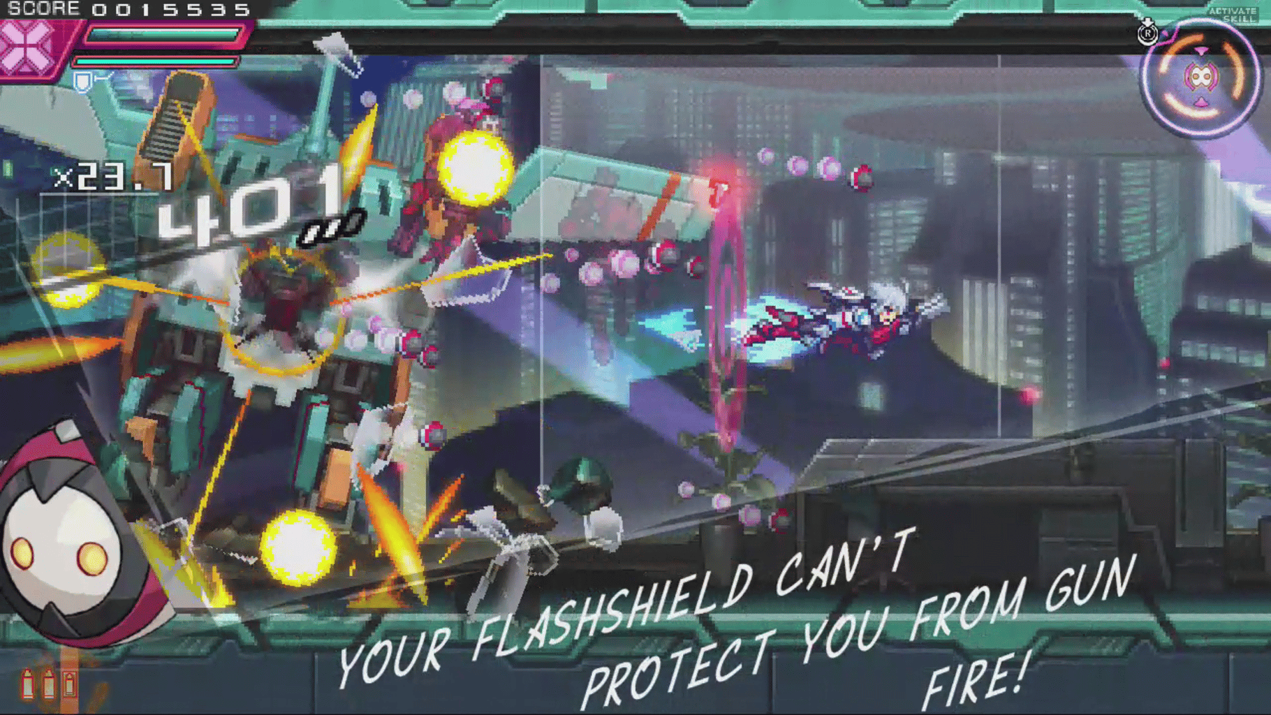 Azure Striker Gunvolt: Striker Pack screenshot