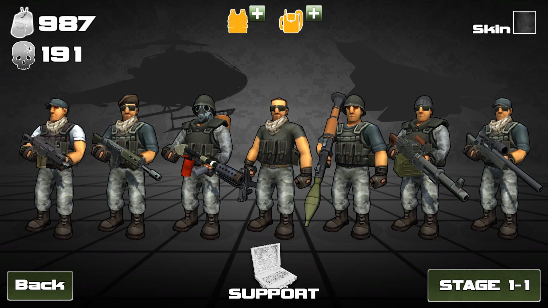 Combat rush - Screenshot