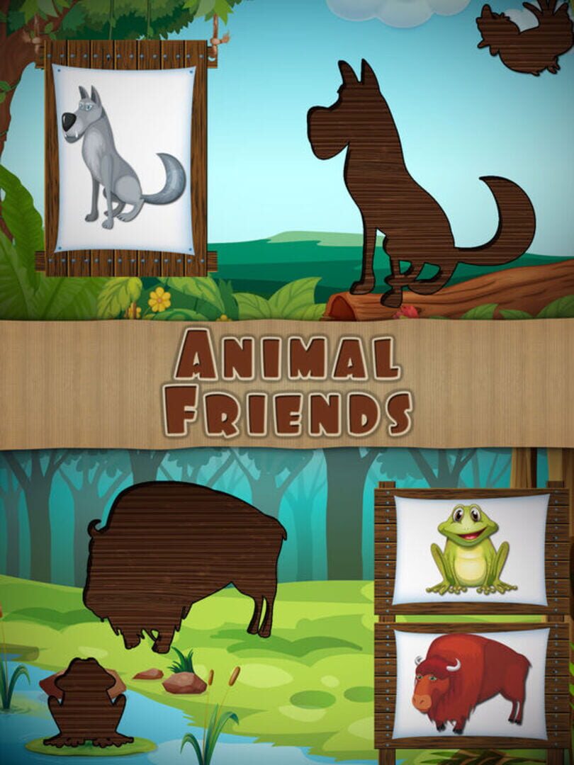 Animal Puzzles Games: little boys & girls puzzle - Screenshot