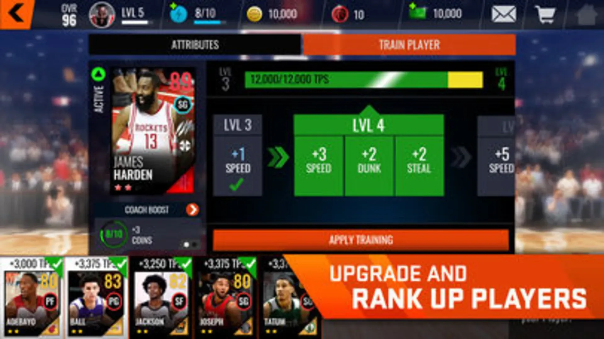 Captura de pantalla - NBA Live Mobile Basketball