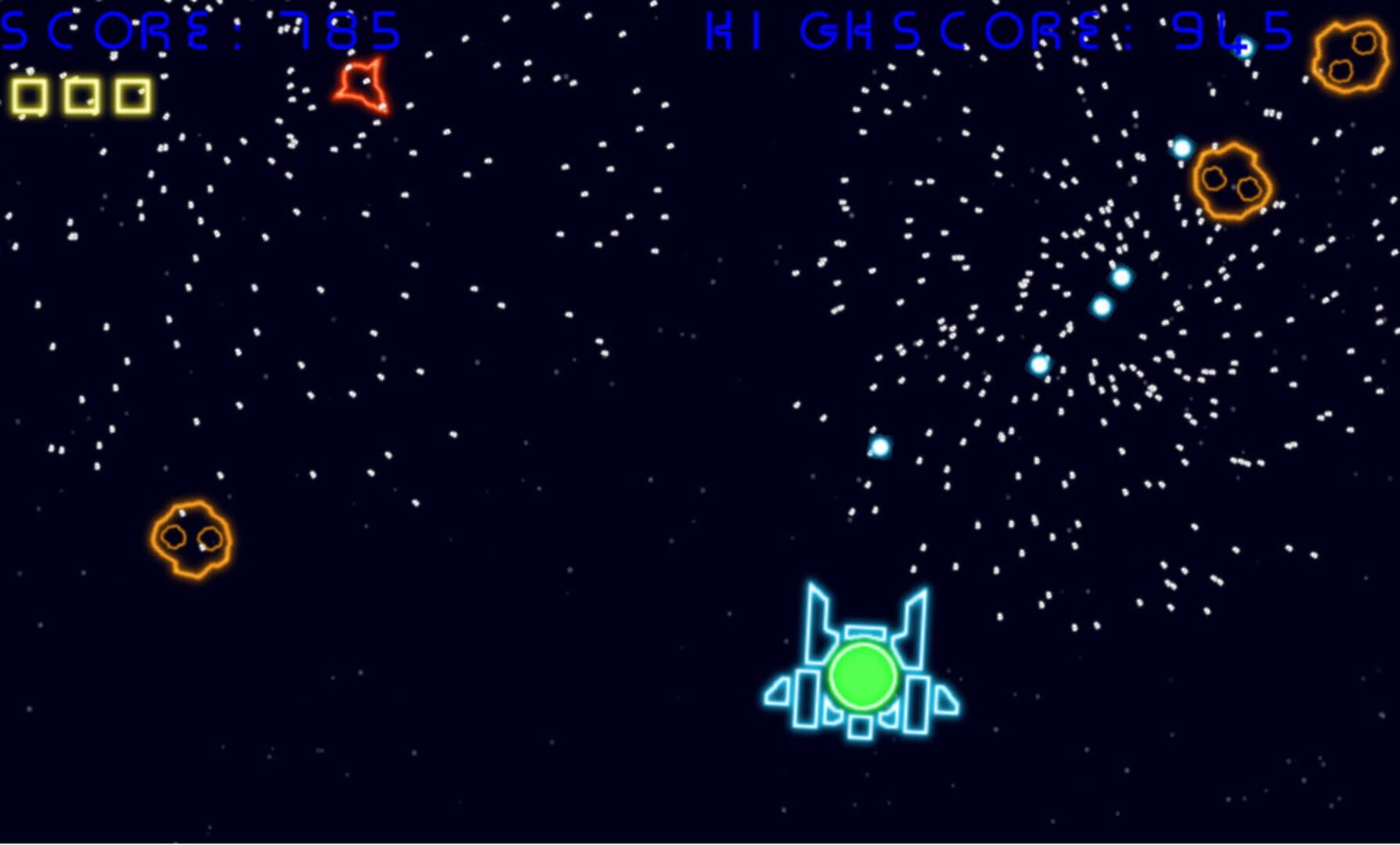 NeonGalaxy Wars - Screenshot