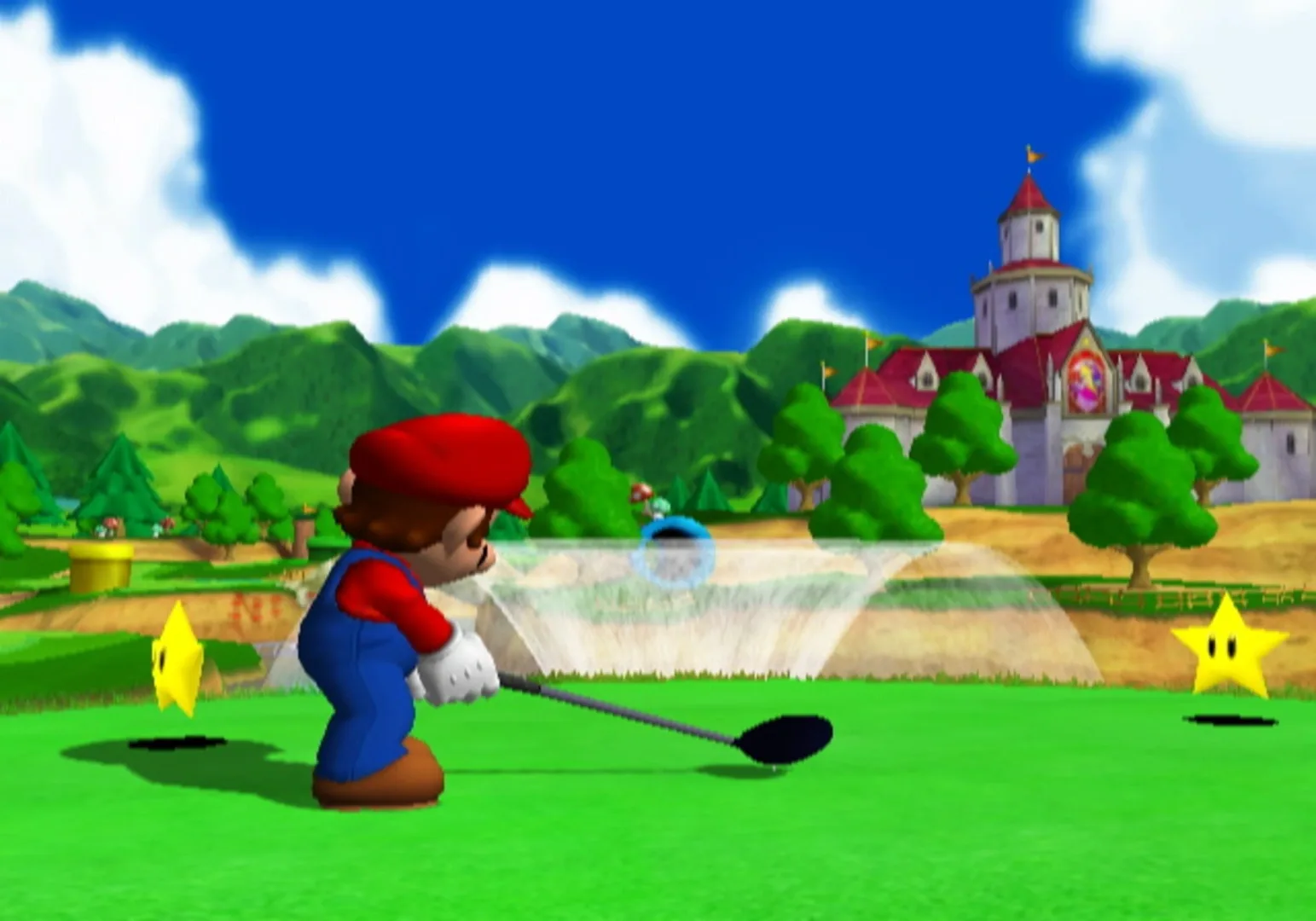 Captura de pantalla - Mario Golf: Toadstool Tour