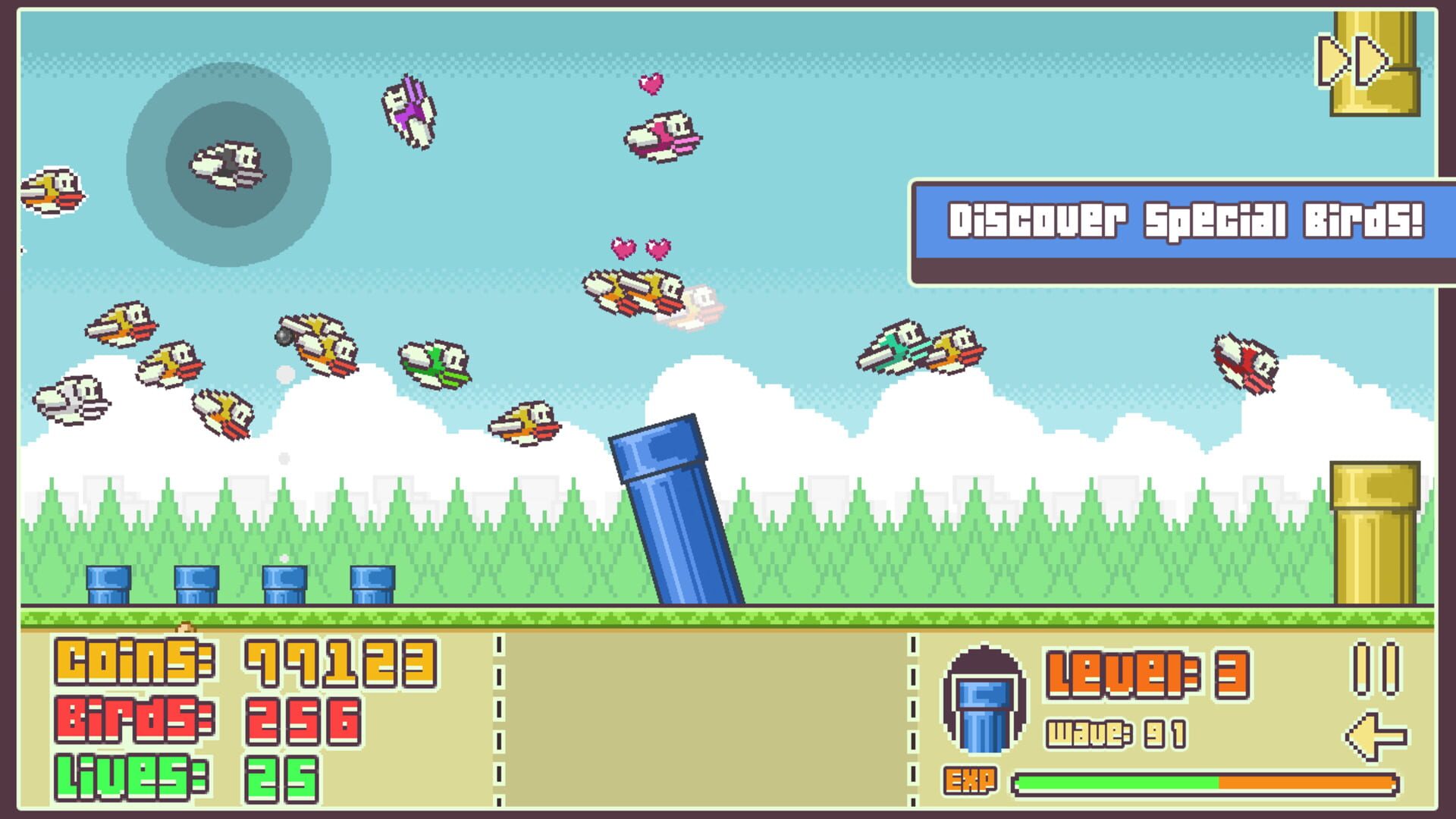 Jeu : Flappy Defense