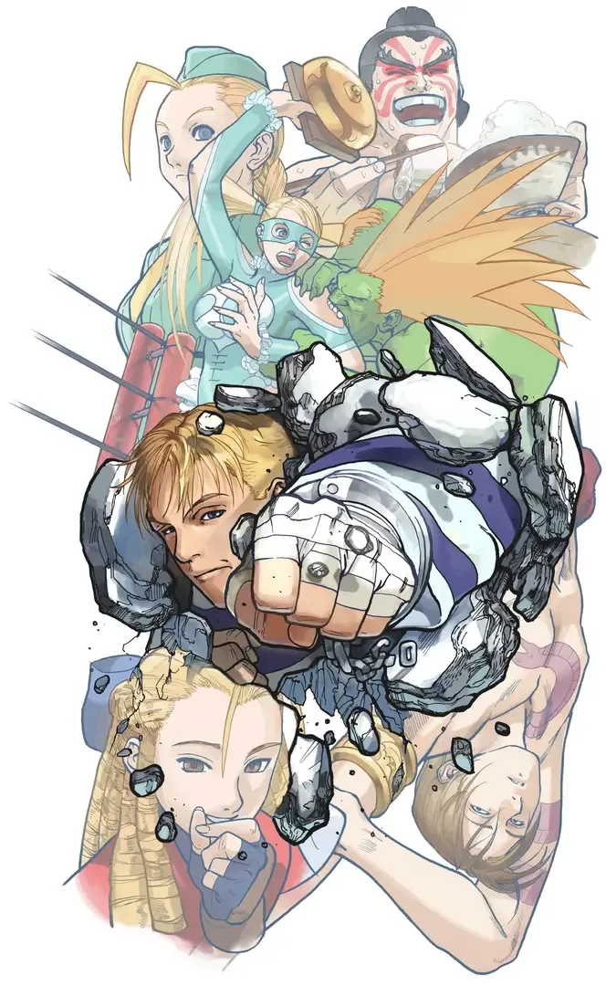 Arte - Street Fighter Alpha Anthology
