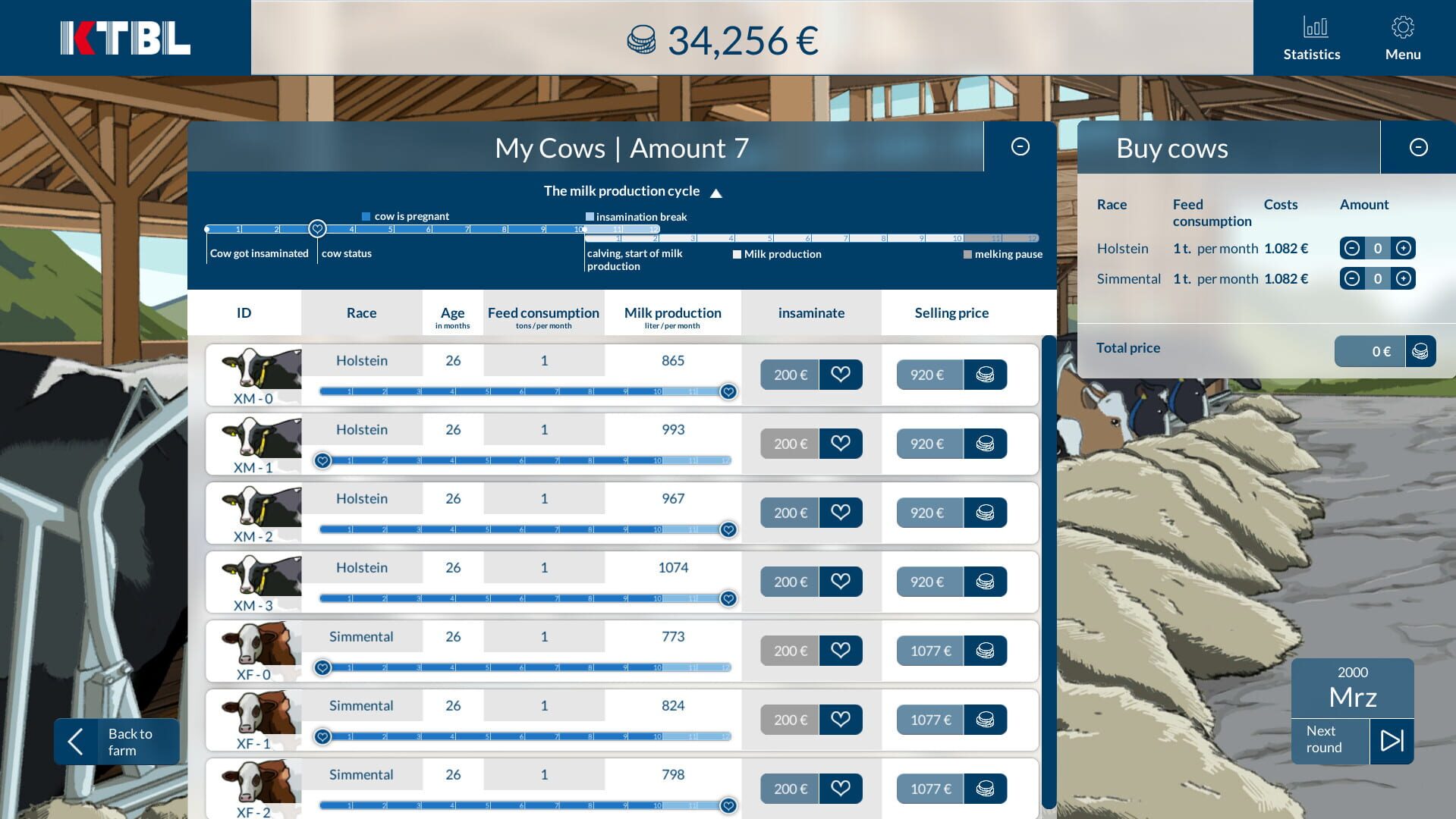 Der Milchbauer - Screenshot
