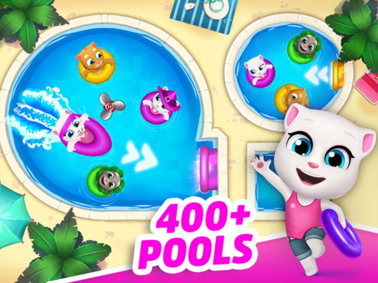 Talking Tom Pool - Screenshot