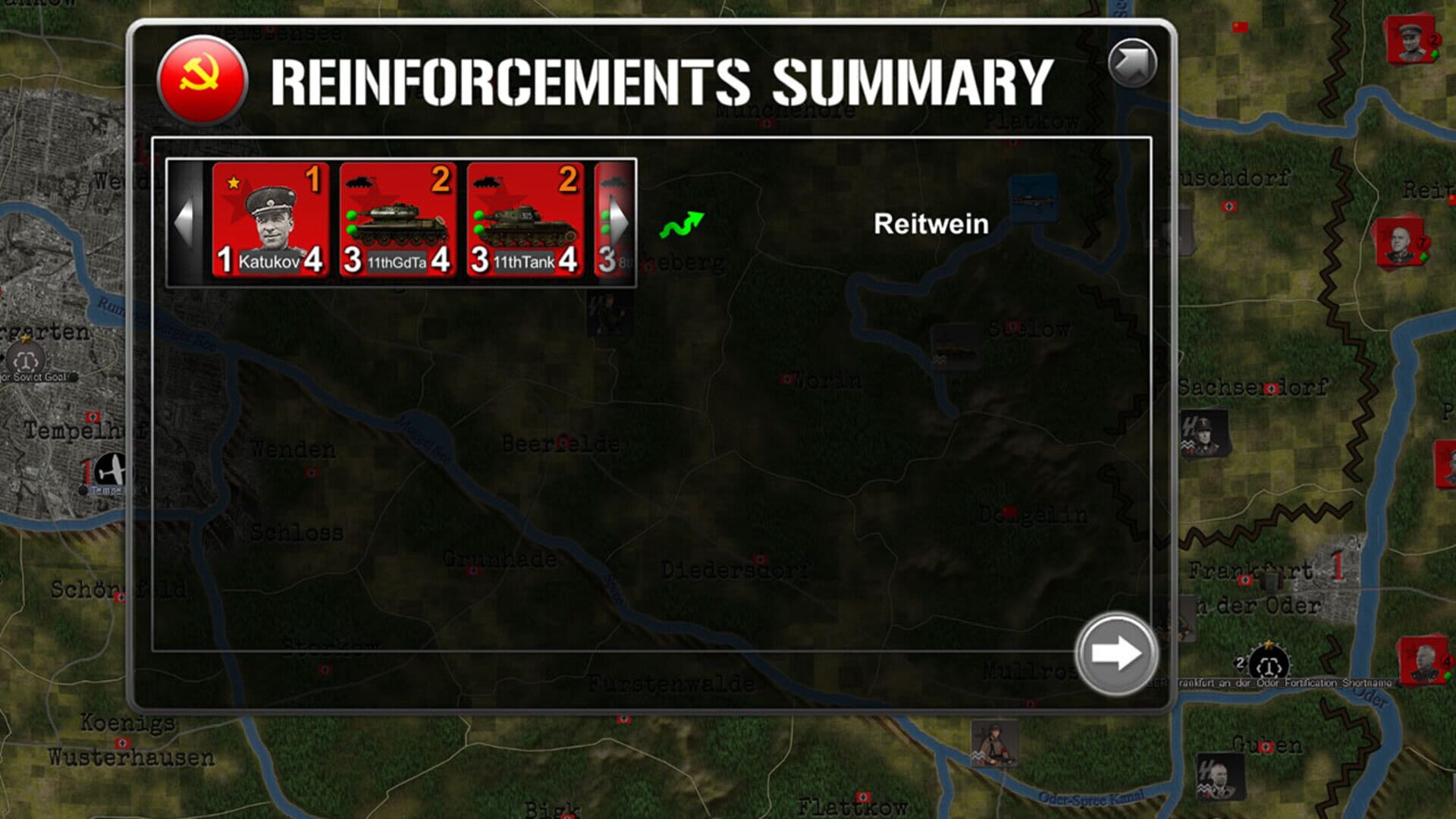 Wars Across the World: Russian Battles - Screenshot