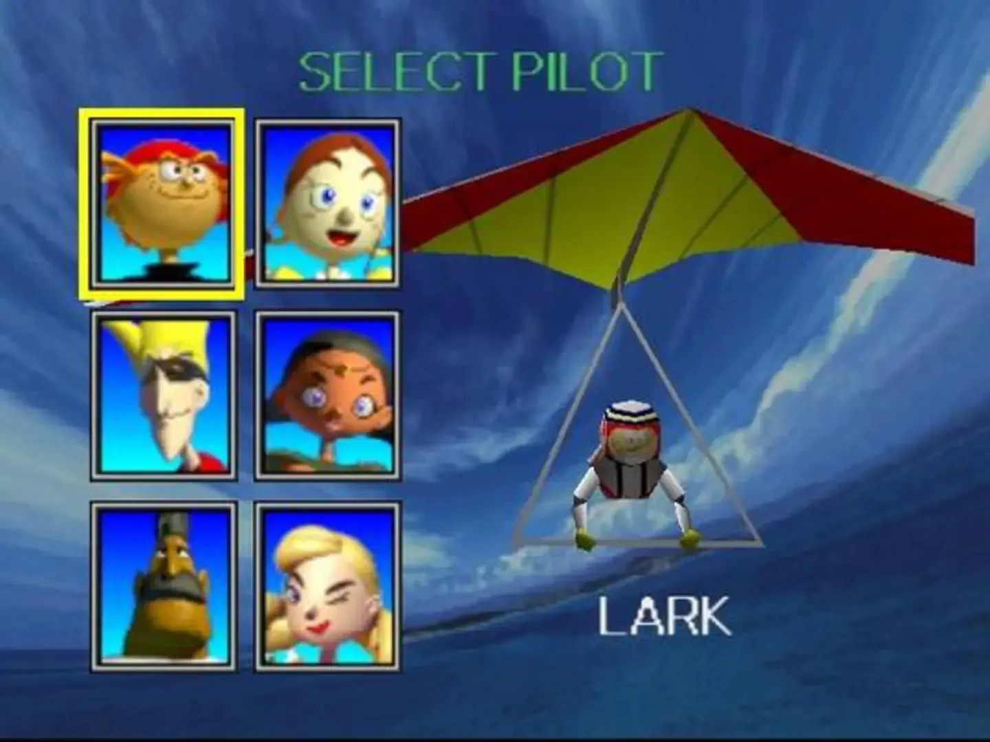 Captura de pantalla - Pilotwings 64
