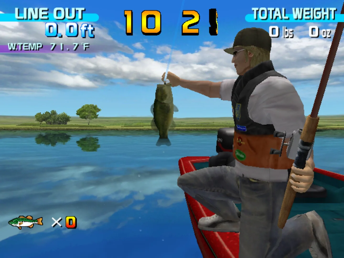 Captura de pantalla - Sega Bass Fishing
