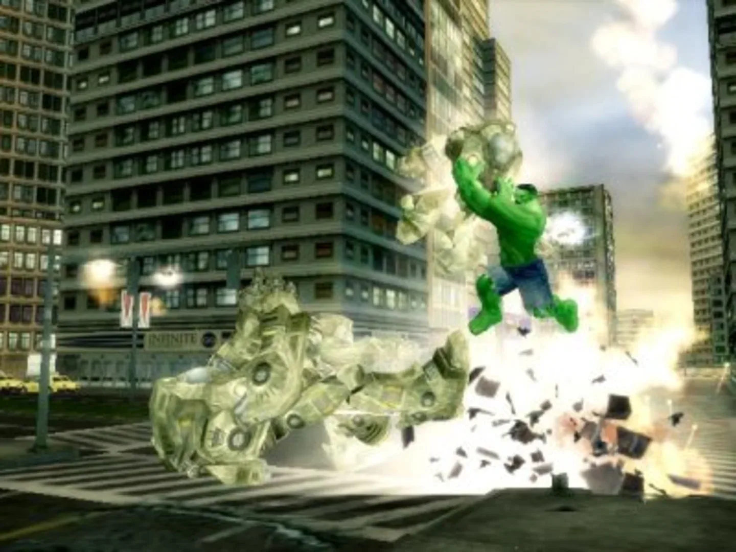 Captura de pantalla - The Incredible Hulk: Ultimate Destruction