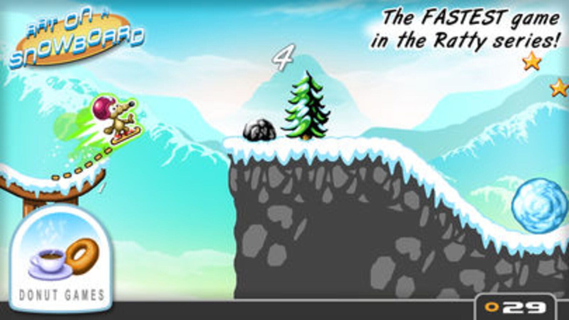 Rat On A Snowboard screenshots