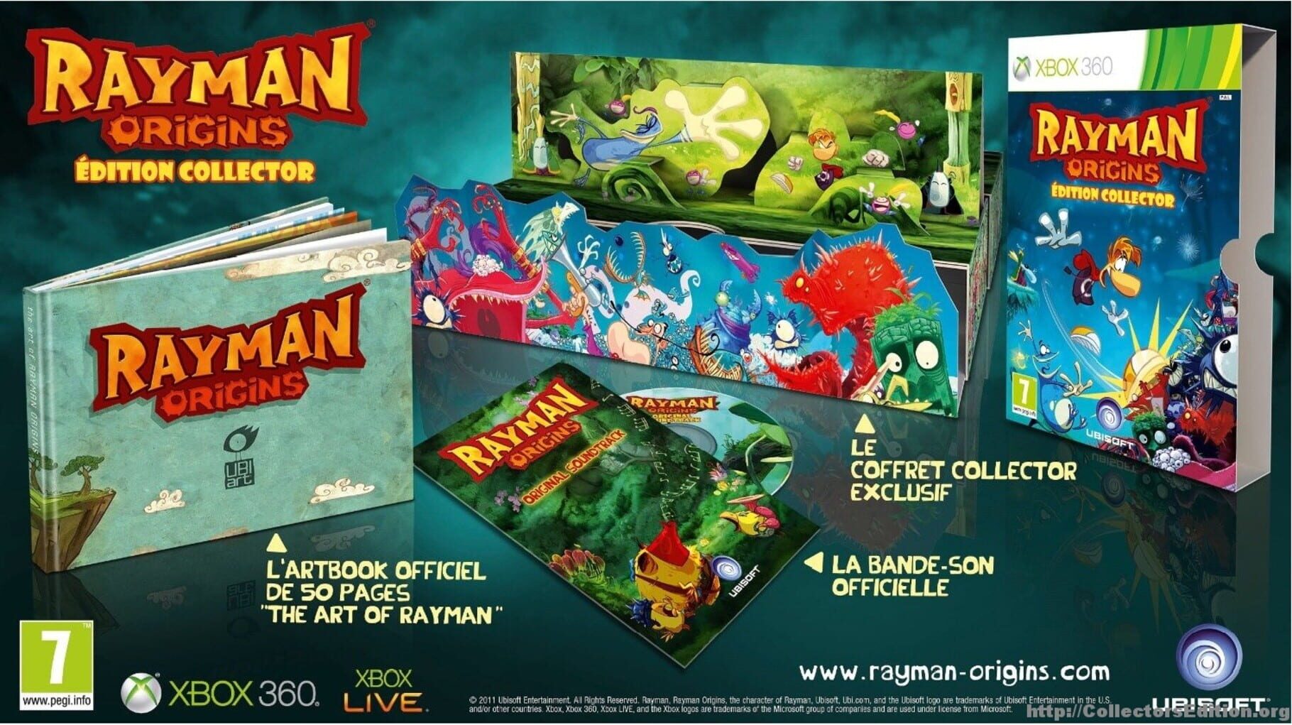 Captura de pantalla - Rayman Origins: Collector's Edition