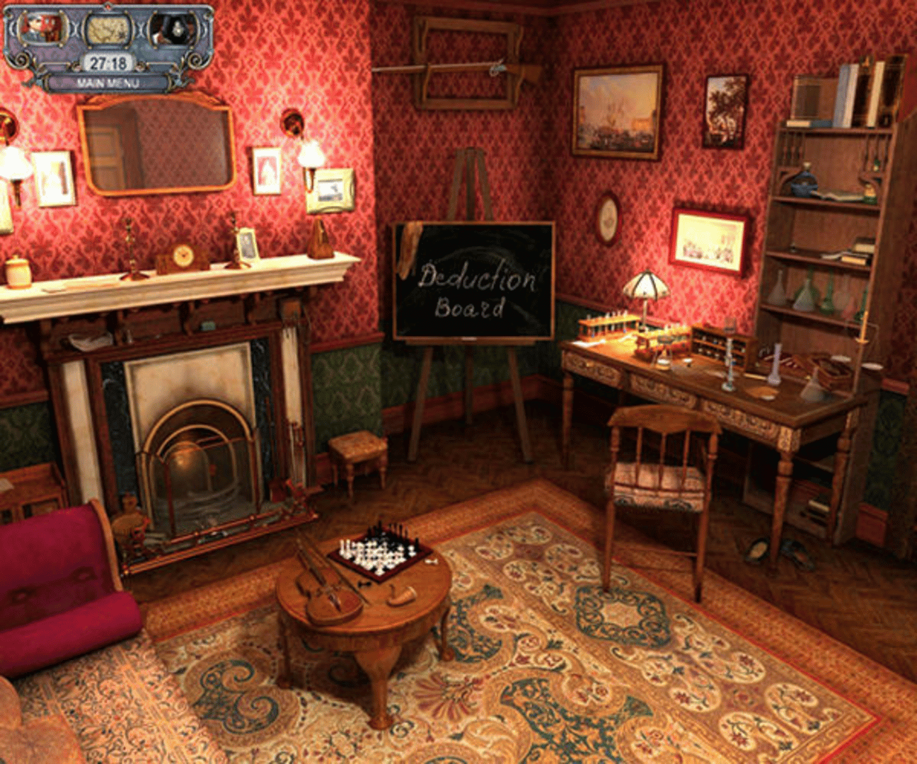 Sherlock Holmes: The Mystery of the Persian Carpet screenshot