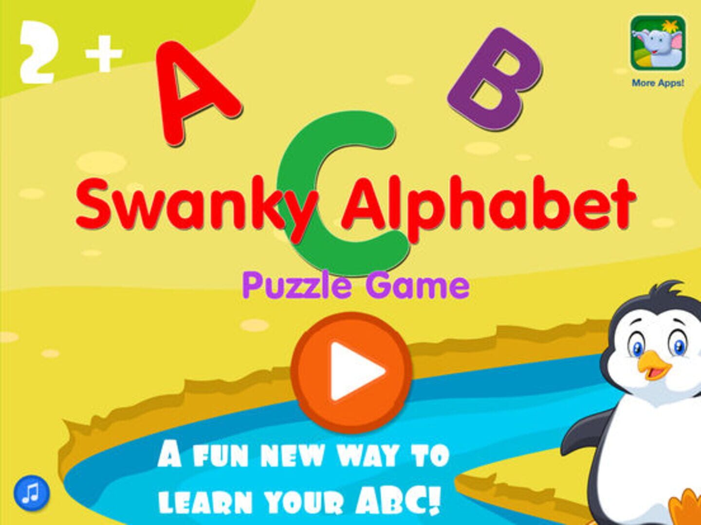 Little Children's Educational Swanky Alphabet Puzzle Game - Screenshot