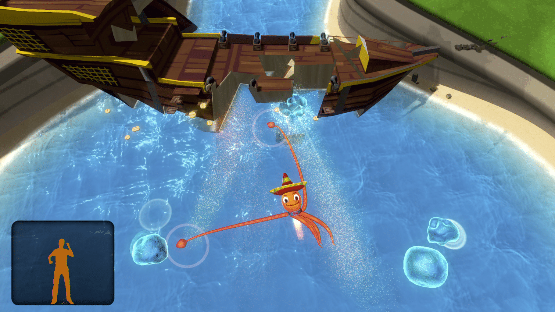 Squid Hero for Kinect screenshot