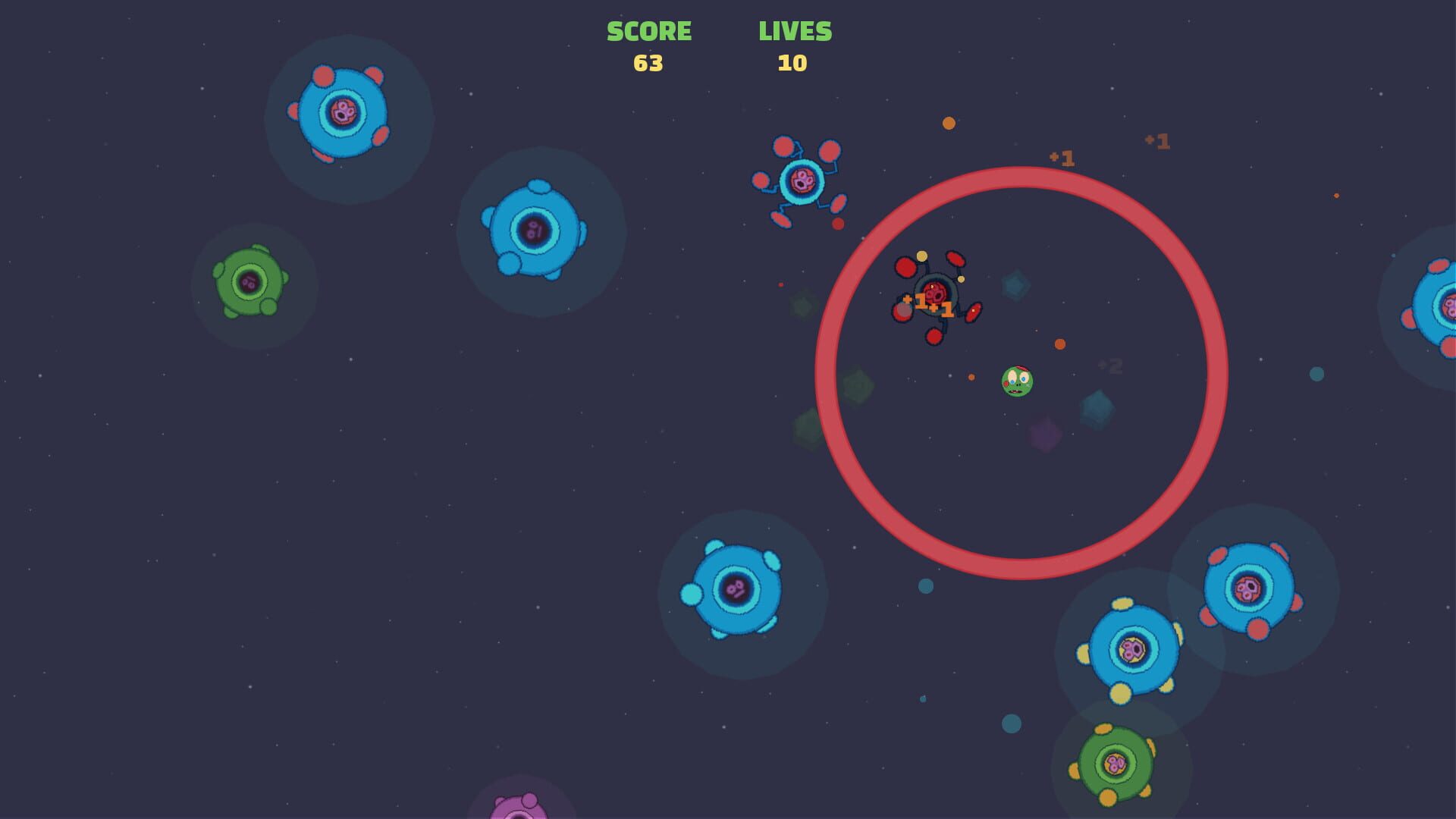 Slamoids! - Screenshot