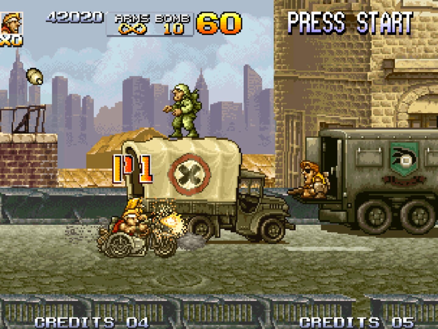 Captura de pantalla - Metal Slug 4