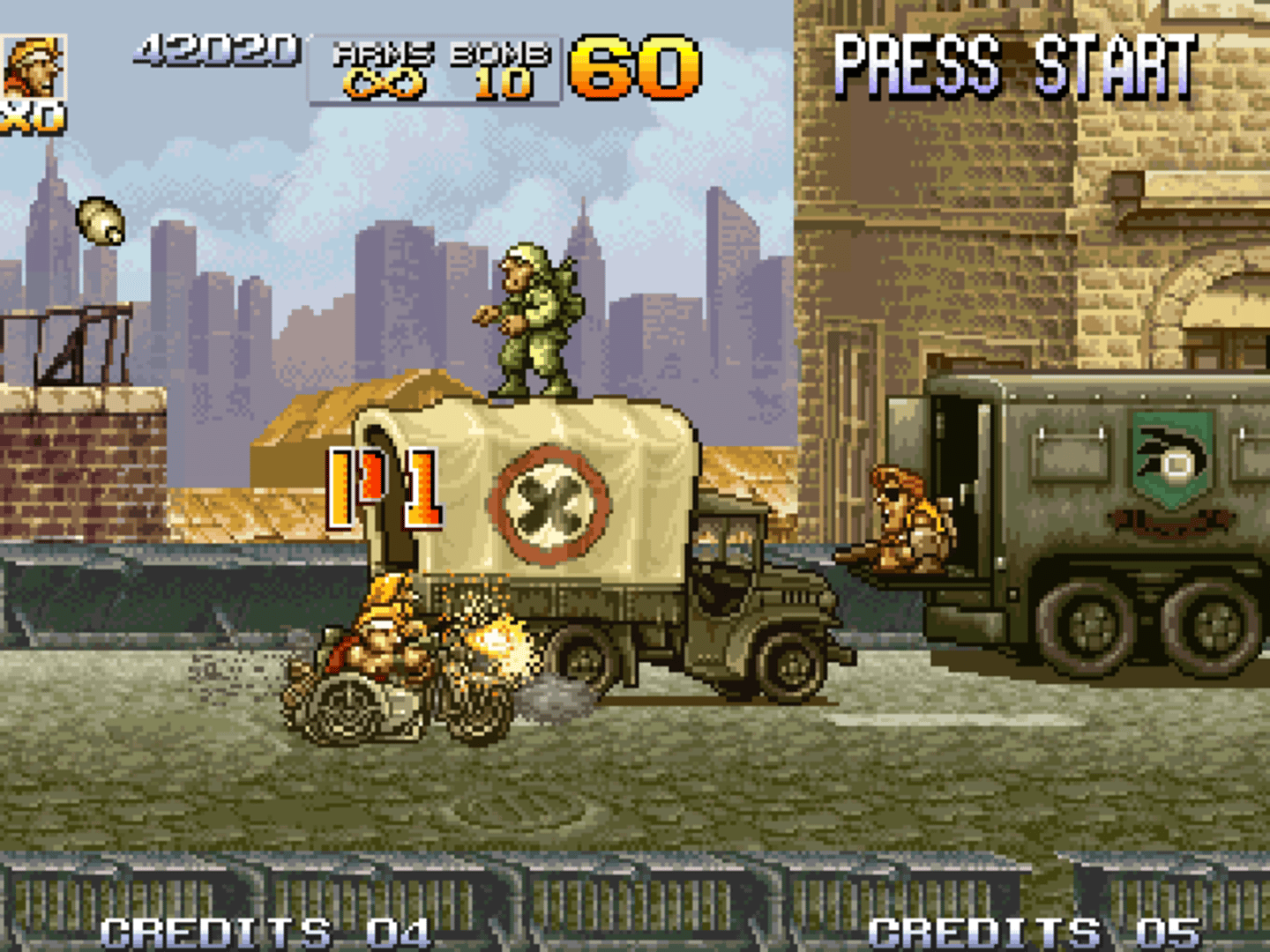 Metal Slug 4 screenshot