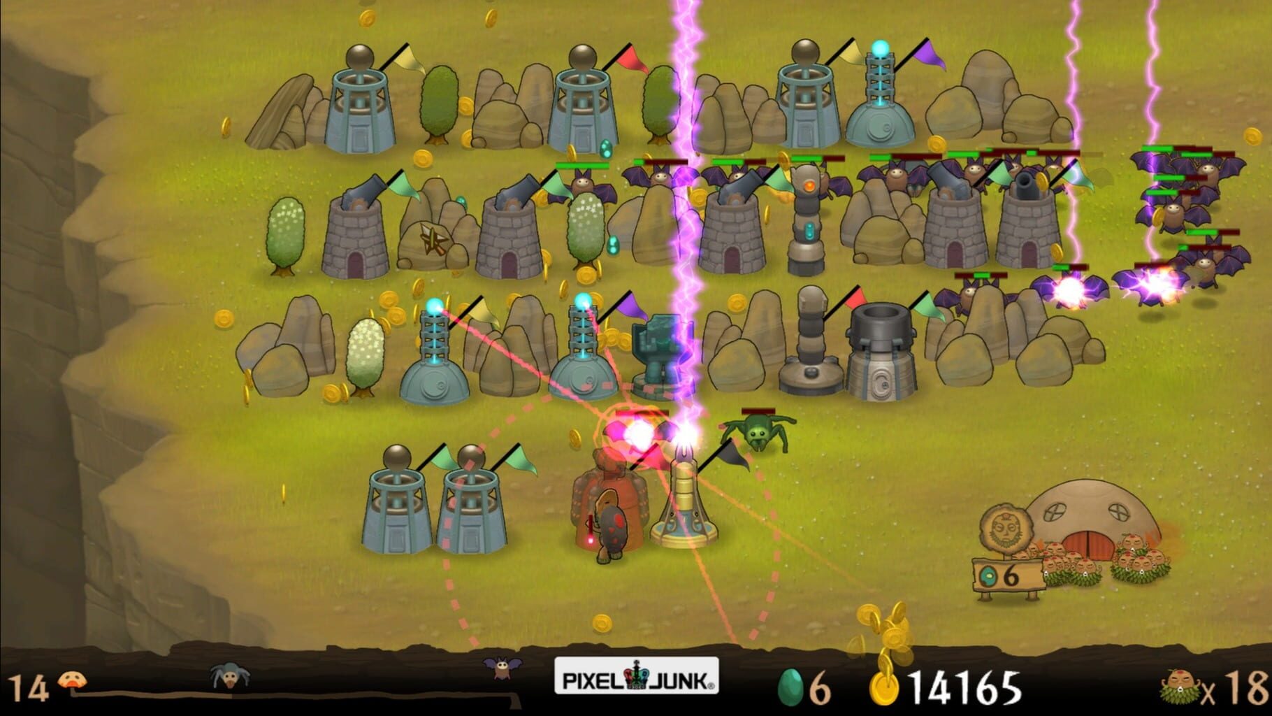 Captura de pantalla - PixelJunk Monsters Ultimate