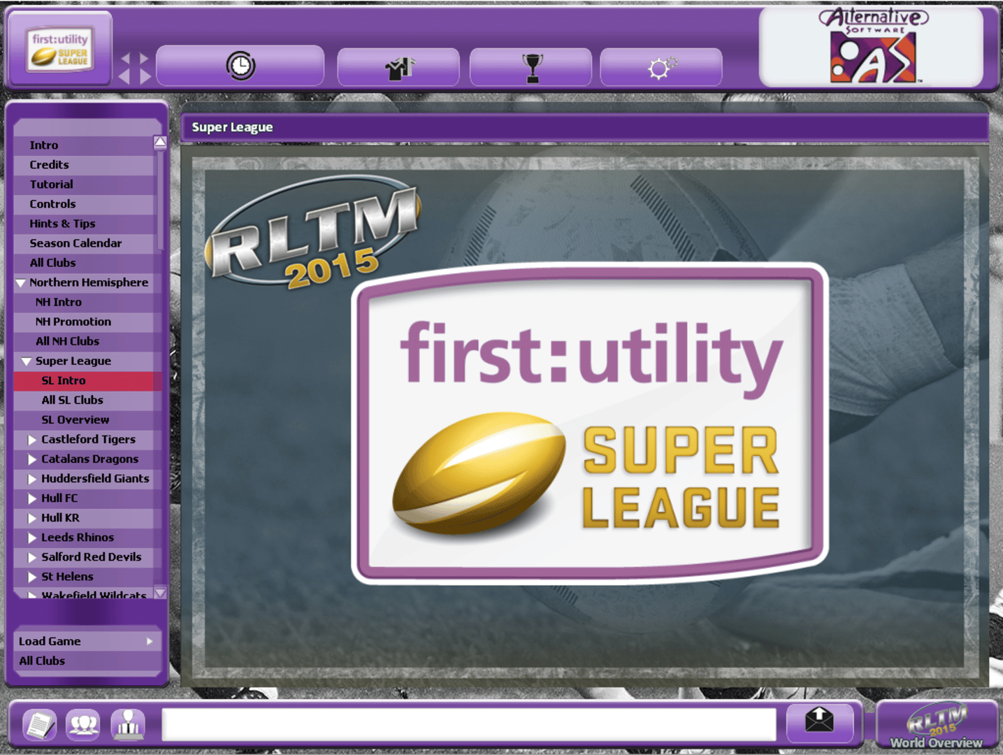 Rugby League Team Manager 2015 screenshot