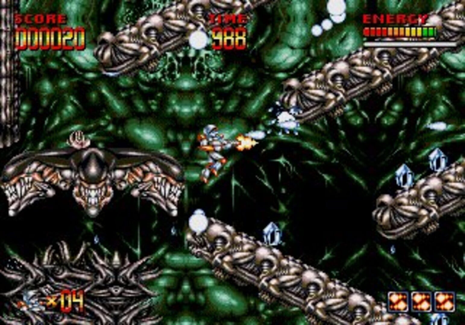 Mega Turrican screenshot