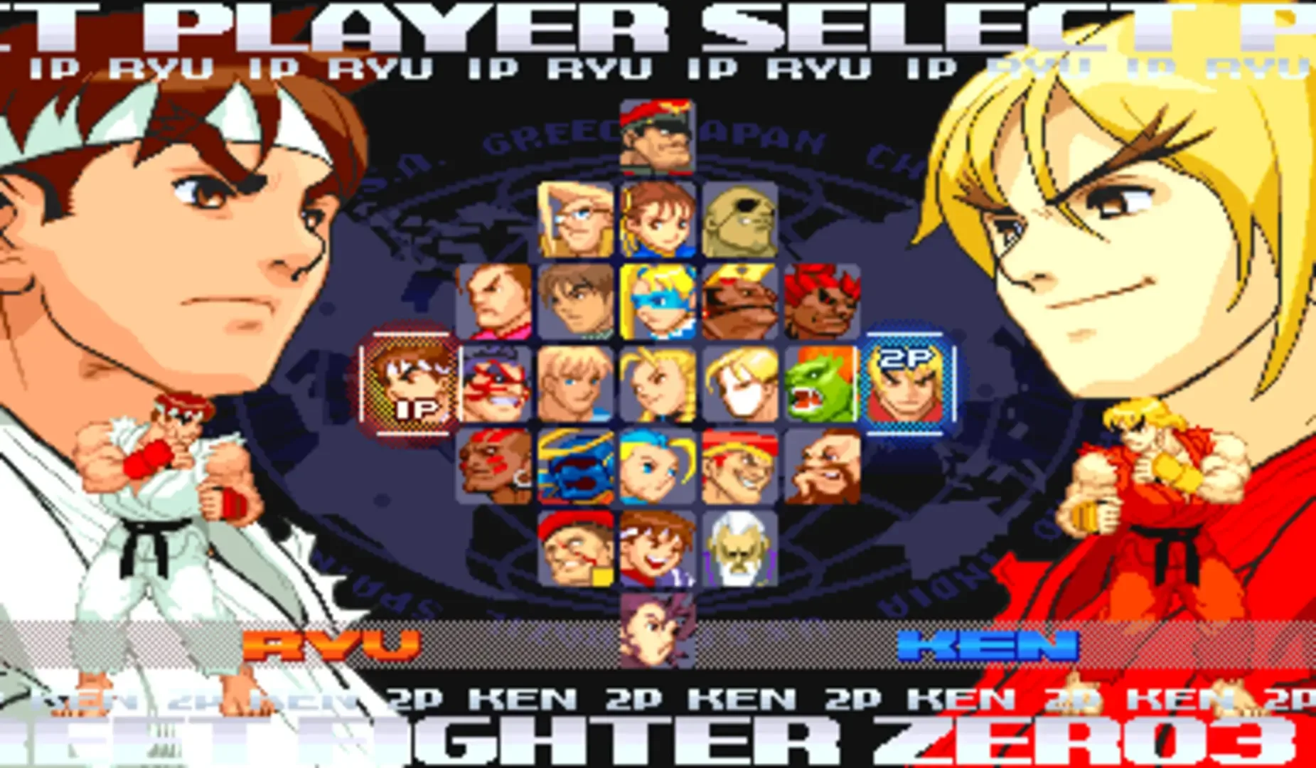 Captura de pantalla - Street Fighter Alpha 3
