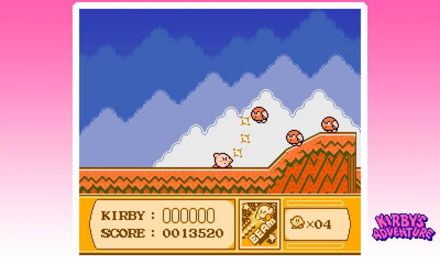 Captura de pantalla - 3D Classics: Kirby's Adventure