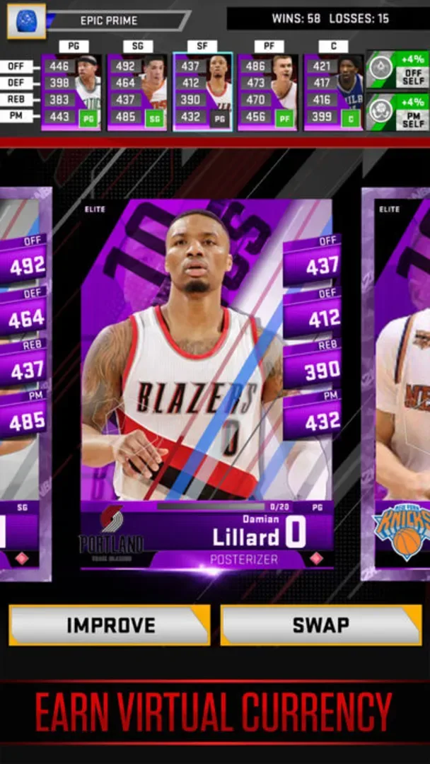 Captura de pantalla - My NBA 2K18