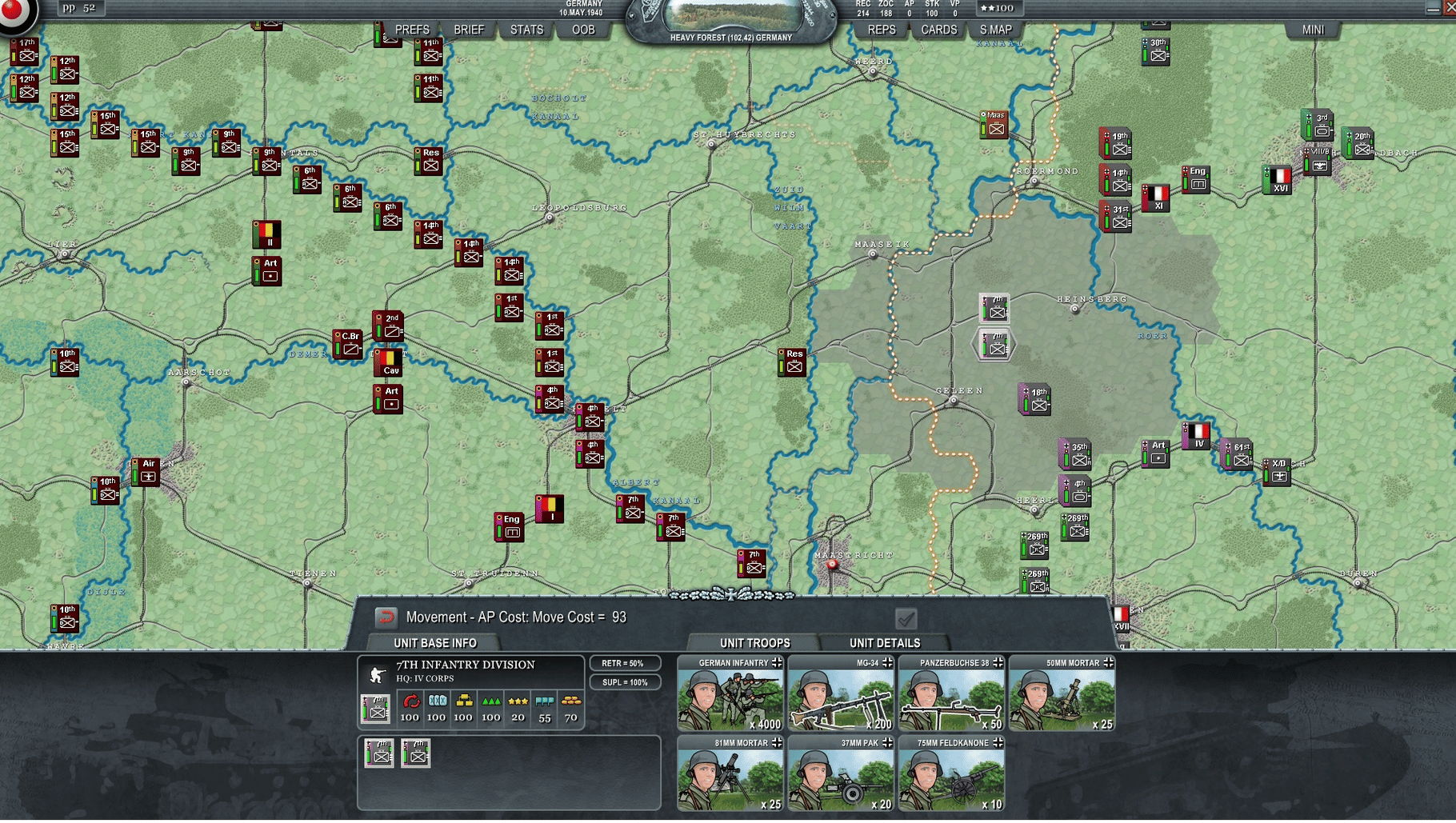 Decisive Campaigns: The Blitzkrieg from Warsaw to Paris screenshot