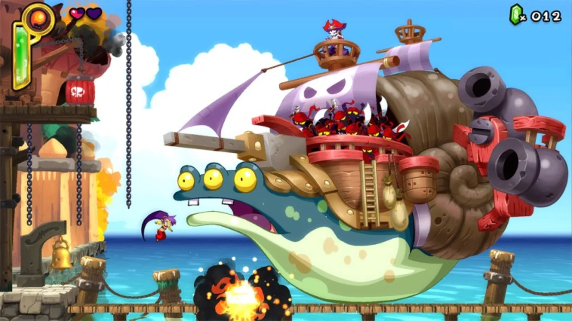 Captura de pantalla - Shantae: Half-Genie Hero