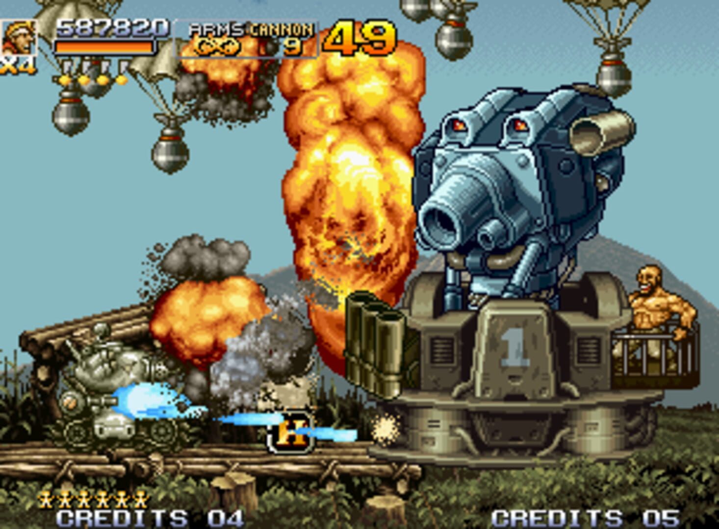 Captura de pantalla - Metal Slug 4