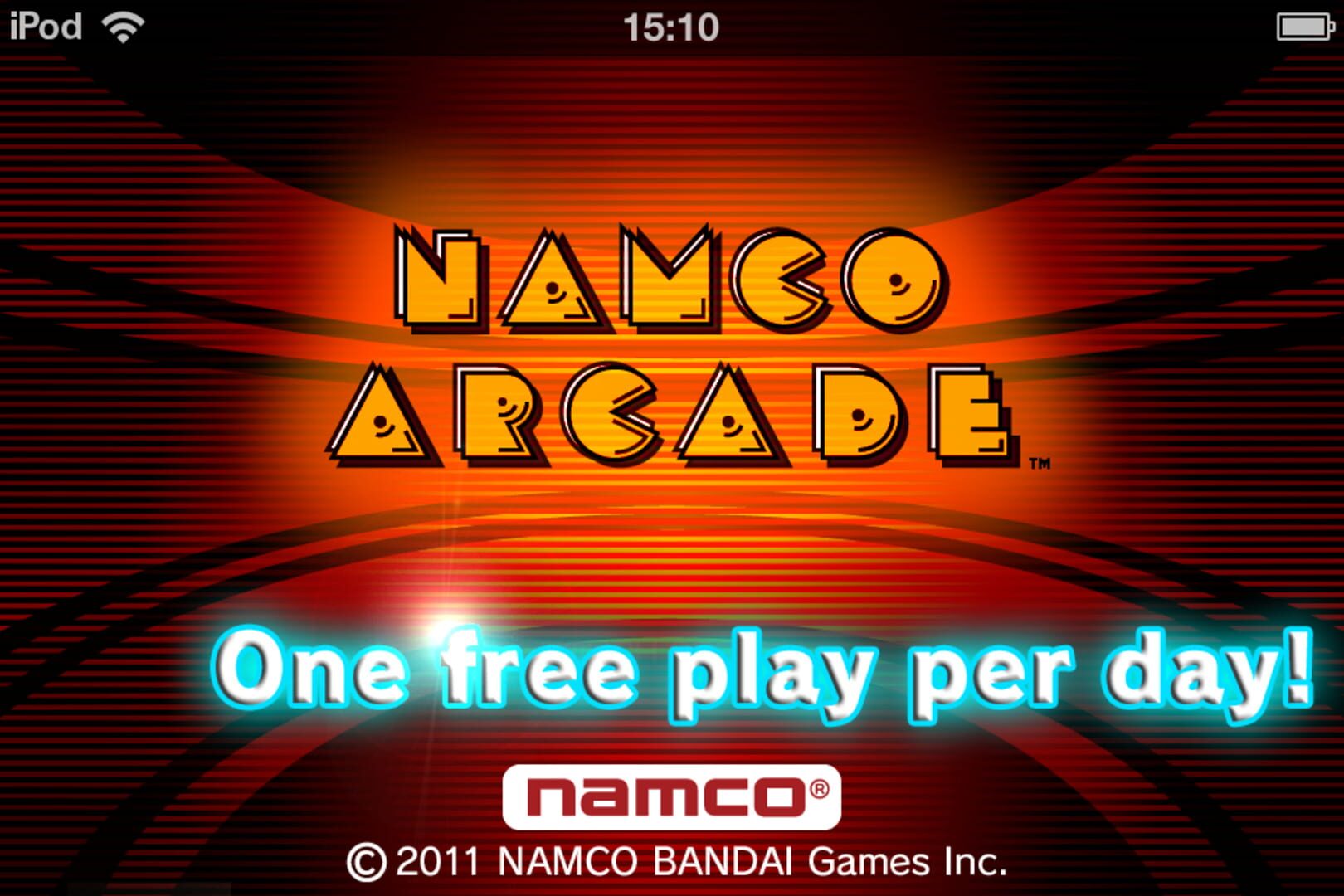 Captura de pantalla - Namco Arcade