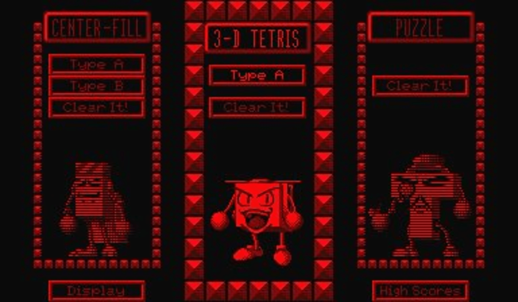 3-D Tetris screenshot