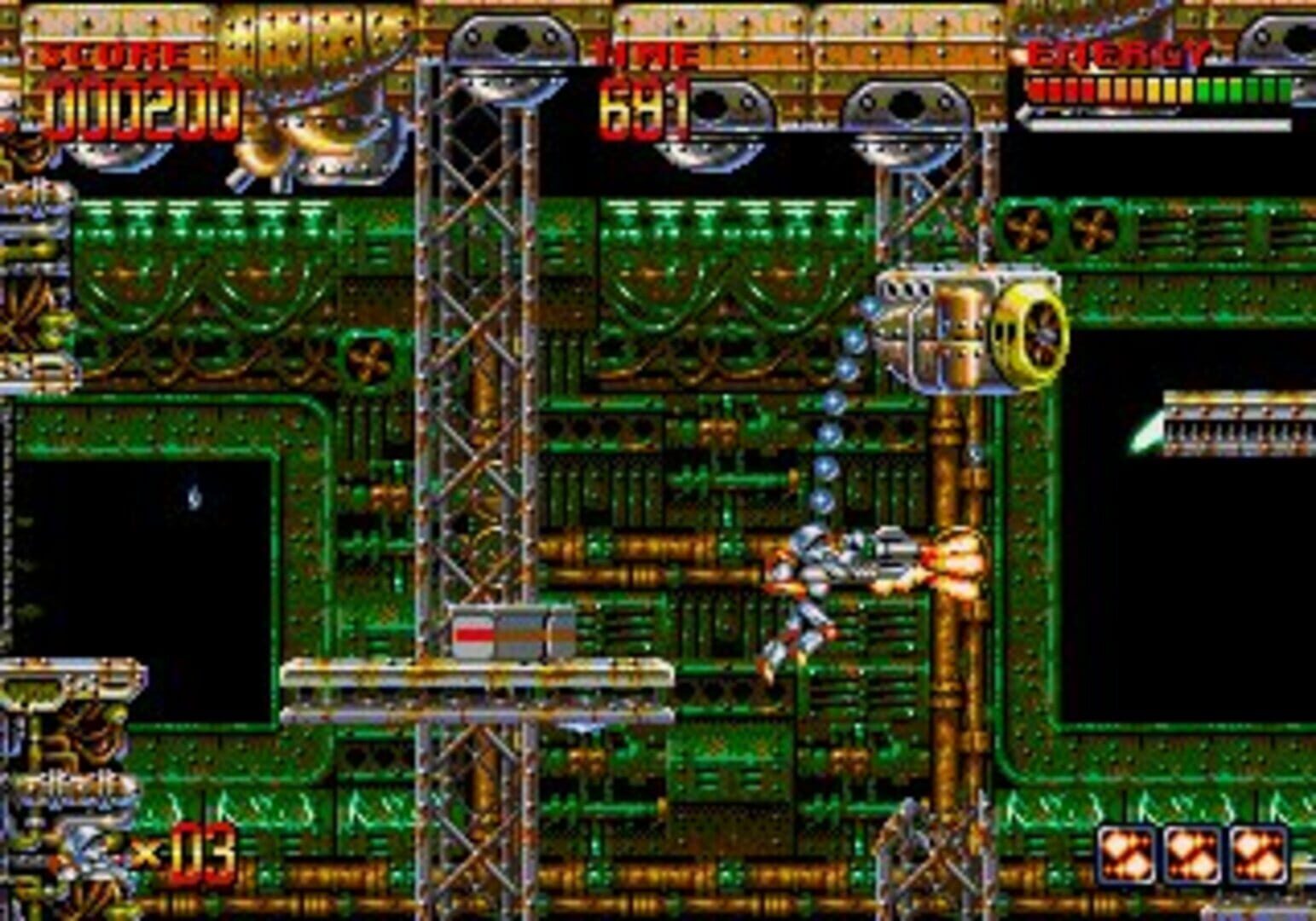 Mega Turrican screenshot