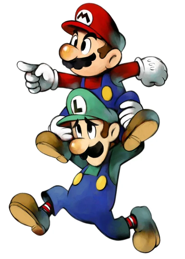 Arte - Mario & Luigi: Superstar Saga