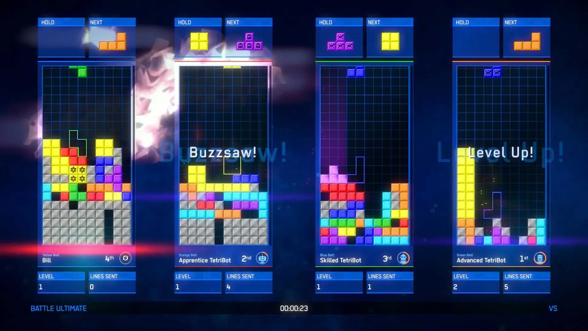 Captura de pantalla - Tetris Ultimate
